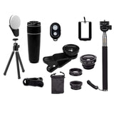 Professional 11-in-1 Smartphone Camera Lens Kit